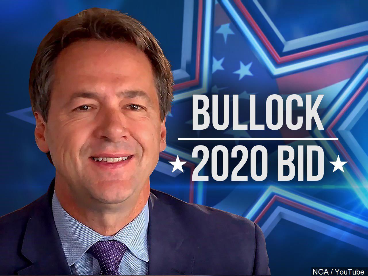 Bullock announces presidential run
